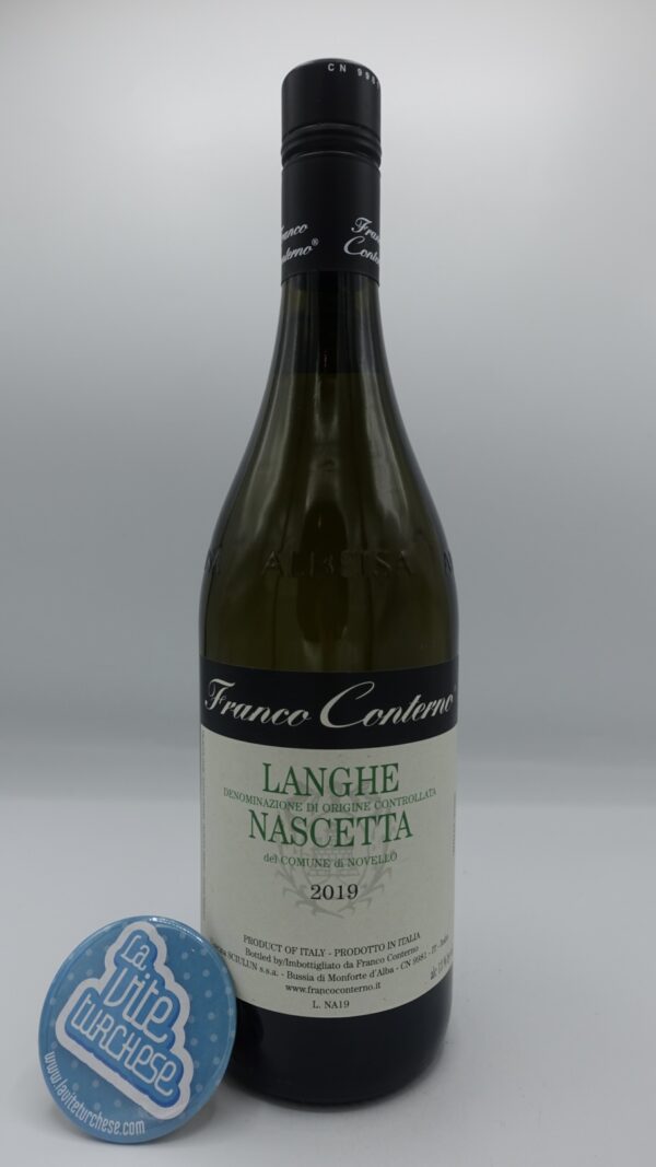 Franco Conterno - Langhe Nascetta del Comune di Novello prodotto in 4900 bottiglie con vigne esposte a ovest a Novello, vinificato in vasche di acciaio.