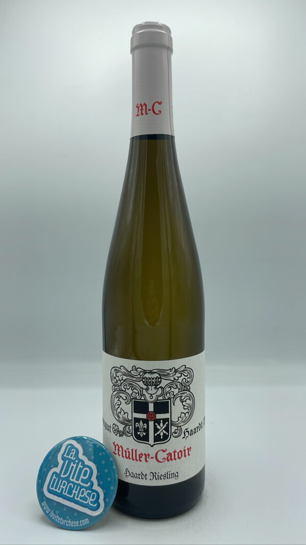 Muller-Catoir - Riesling Haardt Pfalz produced in the Haardt district in the Palatinate, vinified and aged in steel tanks.
