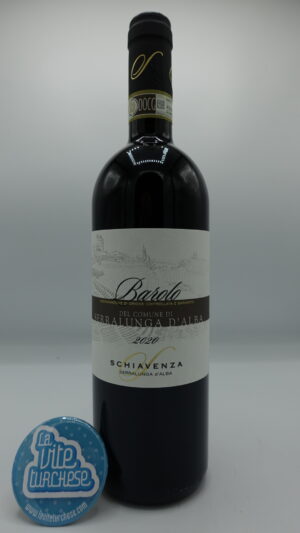 - Barolo del Comune di Serralunga produced from several vineyards located in Serralunga, with limestone soils. 3 years of barrel aging.