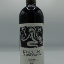 Bibi Graetz – Soffocone di Vincigliata Toscana IGT prodotto con le vigne adiacenti al castello di Vincigliata, uva Sangiovese, Canaiolo e Colorino.