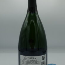 Bollinger - Champagne La Grande Année - 2015 - back Bollinger - Champagne La Grande Année composto da 19 parcelle Premier e Grand Cru, affinato per 8 anni sui lieviti. Pinot Nero e Chardonnay.