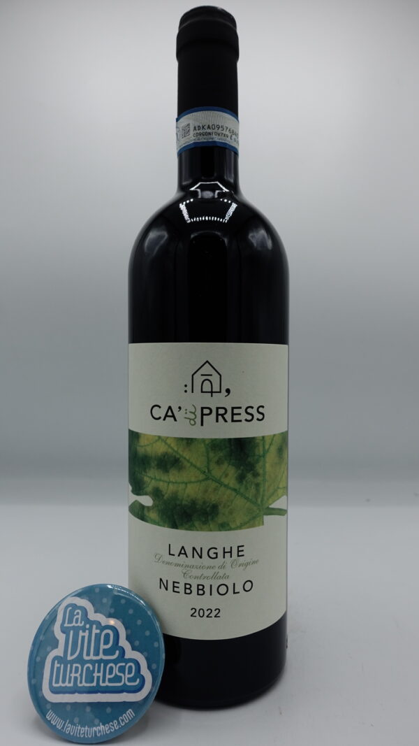 Cà di Press - Langhe Nebbiolo produced from southeast-facing vineyards in Monforte, aged in steel tanks for 8 months.