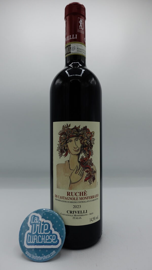 Crivelli - Ruchè di Castagnole Monferrato produced in the village of Castagnole Monferrato, considered the home of this native grape variety.