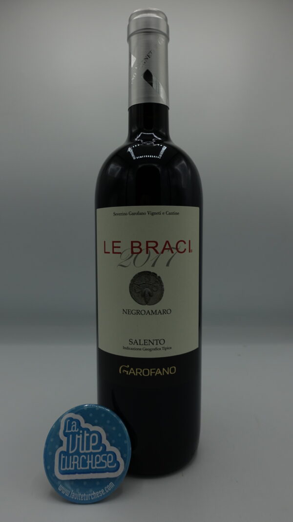 Garofano - Le Braci Negroamaro Salento considered among the best Negroamaro in Puglia, produced only in the best vintages.