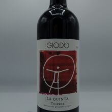 Giodo – La Quinta Toscana Igt – 2021 Giodo – La Quinta Toscana Igt prodotto con uva Sangiovese, vinificato per 12 mesi in tonneaux e grandi botti da 2500 litri.