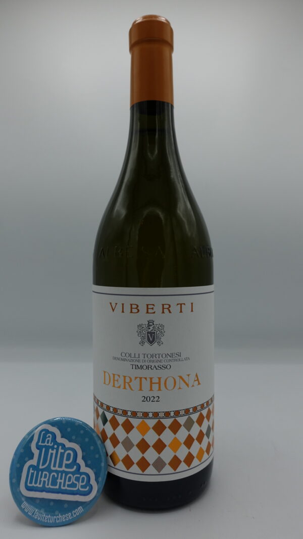 Giovanni Viberti - Derthona Timorasso produced for the first time with the 2022 vintage, vineyards in Monleale, vinified in steel tanks.