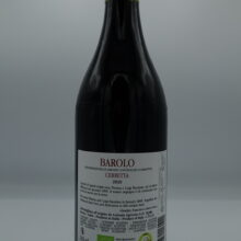 Luigi Baudana – Barolo Cerretta – 2020 - back (1) Luigi Baudana – Barolo Cerretta prodotto nell'omonima vigna situata a Serralunga d'Alba, suoli calcarei, piante degni anni '70. Invecchiamento per 30 mesi.