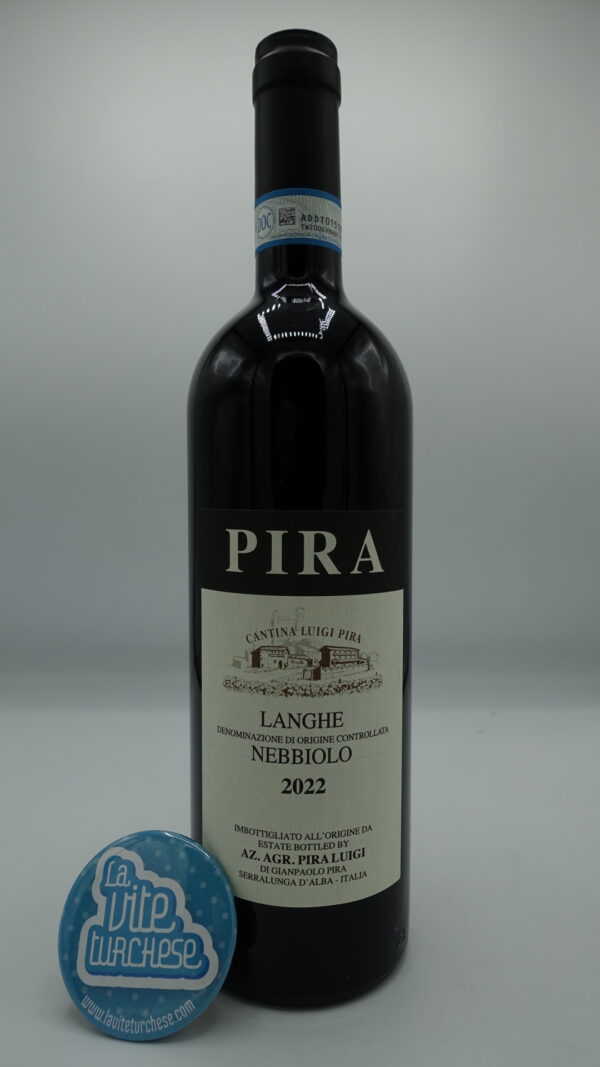 Luigi Pira - Langhe Nebbiolo produced in vineyards located in Serralunga d'Alba vinified in barrique and in bottle for one year.