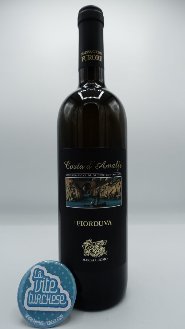 Marisa Cuomo - Furore Bianco Fiorduva produced on the Amalfi Coast from Ginestra, Ripoli and Fenile grapes, aged in barrique for 3 months.