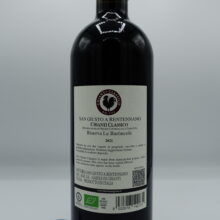San Giusto a Rentennano – Chianti Classico Riserva le Baroncole – 2021 - back San Giusto a Rentennano – Chianti Classico Riserva le Baroncole prodotto con 97% Sangiovese e 3% Canaiolo, affinato per 22 mesi in botte.