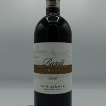 Schiavenza - Barolo Prapò produced in the upper part of Serralunga with tuffaceous limestone soils, aged in oak for 3 years. 1900 bottles.