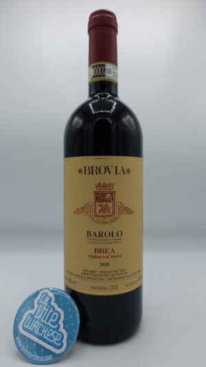 Brovia - Barolo Brea Vigna Ca' Mia produced in the Brea cru in Serralunga d'Alba with 60-year-old vines. Aged for 24 months in tonneaux.