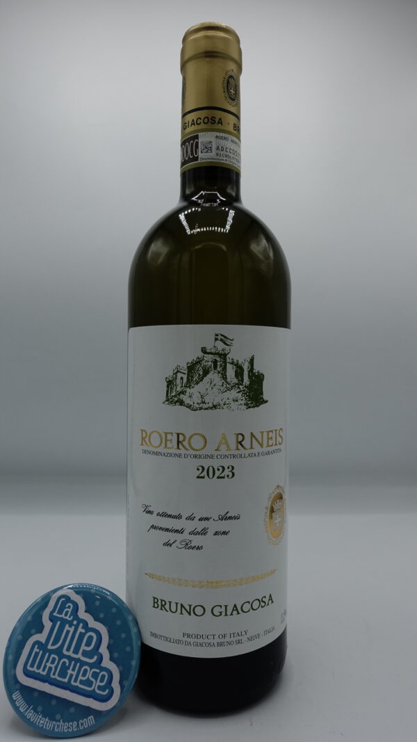 Bruno Giacosa - Roero Arneis made from the best plots in Roero, vinified in stainless steel tanks. Wine with ample aromas and minerality in the mouth.