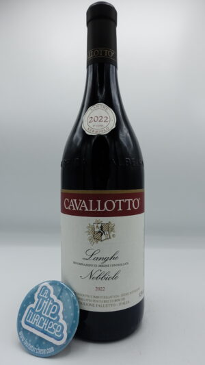 Cavallotto - Langhe Nebbiolo made from the same vines for the production of Barolo in the Bricco Boschis vineyard, aged for 18 months in oak barrels.