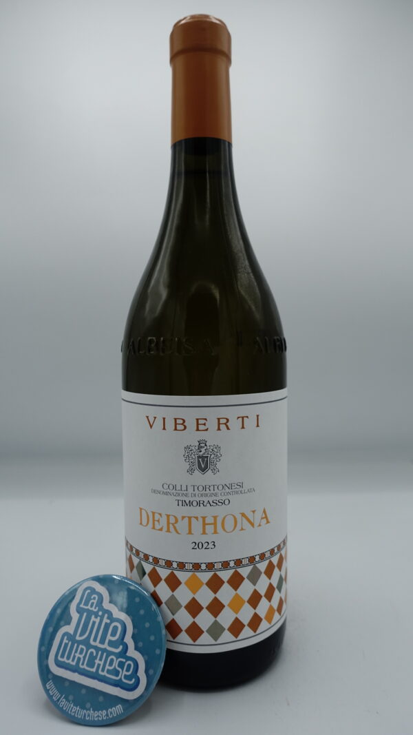 Giovanni Viberti - Derthona Timorasso produced for the first time with the 2022 vintage, vineyards in Monleale, vinified in steel tanks.