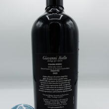 Giovanni Aiello - Chakra Rosso Primitivo Gioia del Colle prodotto con vigne di 60 anni nella denominazione più storica della Puglia.