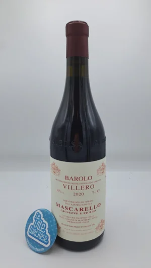 Giuseppe Mascarello – Barolo Villero prodotto nella medesima vigna situata nel comune di Castiglione Falletto, invecchiato per 3 anni in grandi botti.