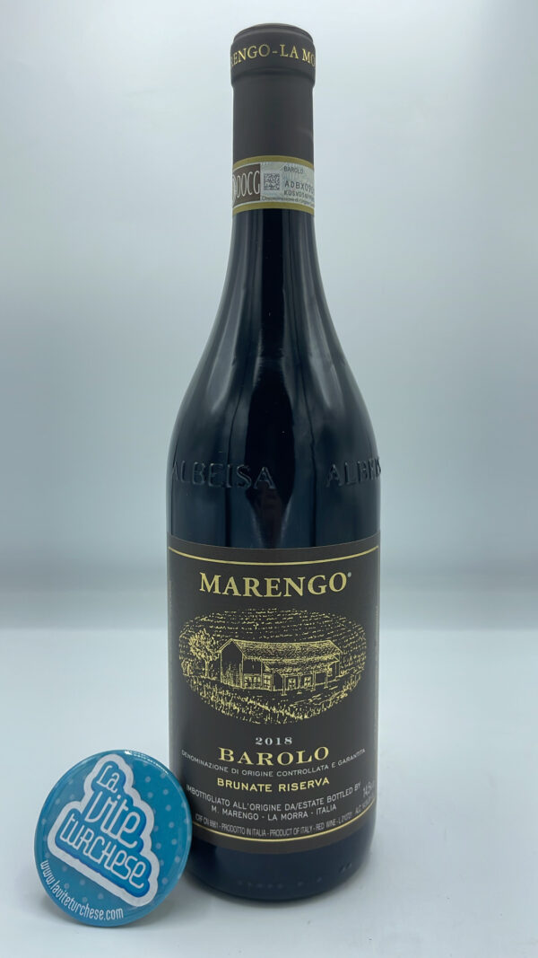 Mario Marengo - Barolo Brunate Riserva produced in the vineyard of the same name in La Morra only in the best vintages with a production limited to 1000 bottles.