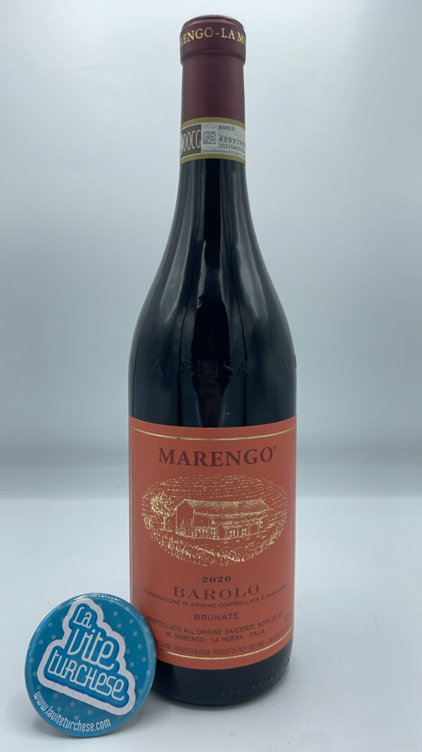 Mario Marengo - Barolo Brunate produced in the homonymous vineyard between La Morra and Barolo, one of the most famous for optimal location.