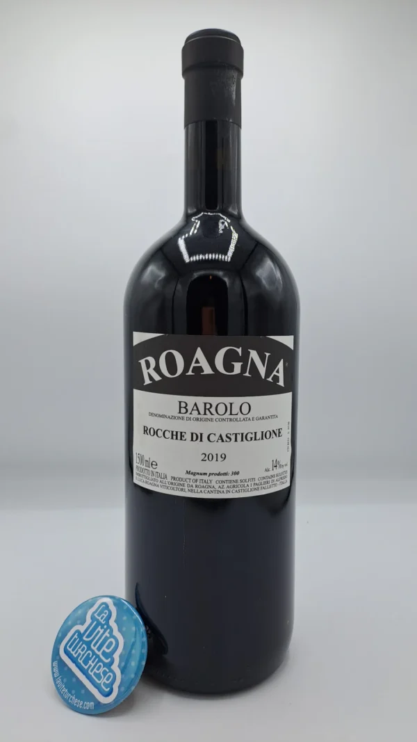 Roagna - Barolo Rocche di Castiglione prodotto dal 2016 con piante del 1960/1970, esposta a sud. 300 bottiglie prodotte.