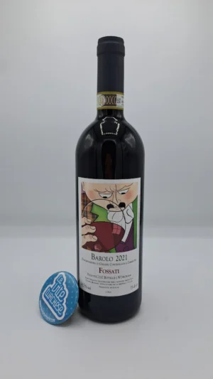 Cesare Bussolo – Barolo Fossati prodotto nell'omonima vigna situata a La Morra, produzione limitata di 2212 bottiglie. 24 mesi di invecchiamento.