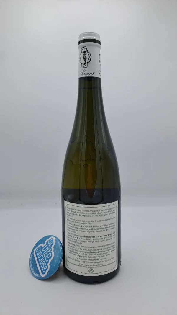 Nicolas Joly - Clos de la Coulée de Serrant iconic Loire wine made from biodynamically farmed Chenin Blanc grapes.