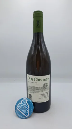 Pierluigi Zampaglione – Fiano Don Chisciotte prodotto nell'alta Irpinia, pochissime bottiglie, vinificazione sulle bucce per 10 giorni.