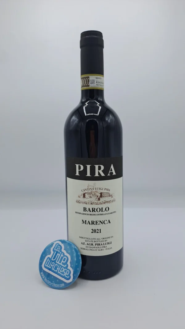 Luigi Pira - Barolo Marenca prodotto nell'omonimo vigneto situato a Serralunga d'Alba, famoso per avere due soli proprietari: Gaja e Luigi Pira.