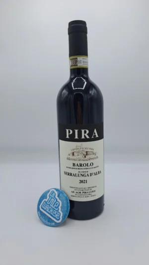 Luigi Pira – Barolo del Comune di Serralunga prodotto con più vigne a Serralunga d'Alba, vinificato per 24 mesi in rovere.