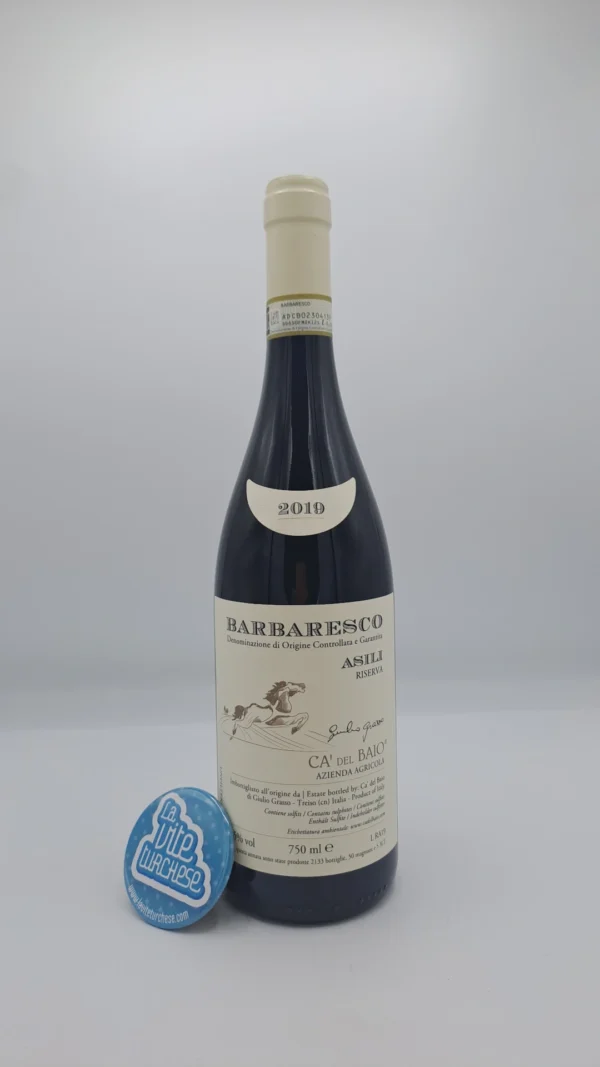 Ca' del Baio - Barbaresco Asili Riserva produced only in the best vintages with the finest plants from the Grand cru Asili vineyard.