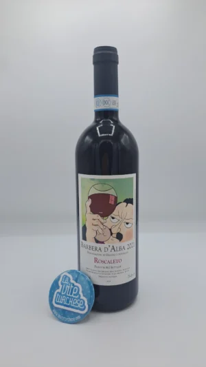 Cesare Bussolo – Barbera d'Alba Roscaleto prodotto nellla vigna singola Boiolo, situata a La Morra, solo 862 bottiglie prodotte.