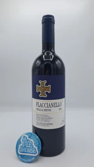 Fontodi – Flaccianello della Pieve Igt prodotto con sole uve Sangiovese a Panzano in Chianti, affinato per 24 mesi in botte di legno.