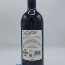Fontodi – Flaccianello della Pieve Igt – 2020 - back Fontodi – Flaccianello della Pieve Igt prodotto con sole uve Sangiovese a Panzano in Chianti, affinato per 24 mesi in botte di legno.