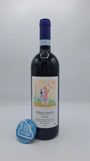 Roberto Voerzio - Barbera d'Alba Il Cerreto prodotta da diversi appezzamenti di vigna intorno la cantina a La Morra. Affinamento in tonneaux e botte grande.