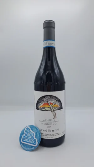 Trediberri – Langhe Nebbiolo prodotto con diverse vigne situate tra La Morra, Monticello, Levice e Vicoforte, vinificato in cemento.