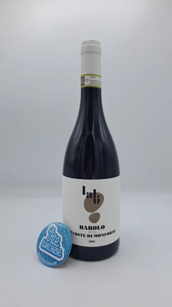 Lalu' - Barolo Le Coste di Monforte produced for the first time in 2019 in the vineyard of the same name located in the lowest part of Monforte. 2032 bottles.