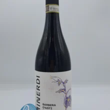 Minerdi - Barbera d'Asti prodotta a Castagnole Lanze in sole 2000 bottiglie, invecchiata per 6 mesi in tonneaux e botte piccola usate.