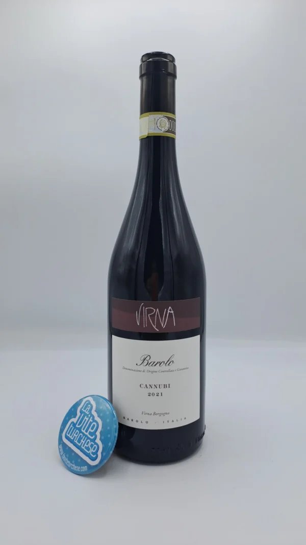 Virna – Barolo Cannubi prodotto nell'omonima vigna considerata per storia e posizione la migliore di tutta l'area del Barolo. 7000 bottiglie.