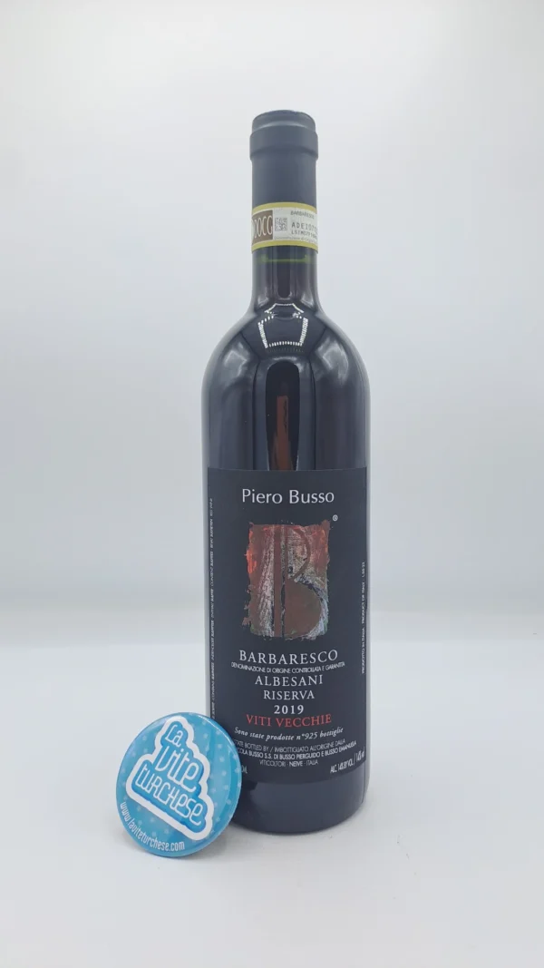 Piero Busso - Barbaresco Albesani Viti Vecchie Riserva produced from 1948 plants in only 900 bottles, aged for 6 years in the cellar.
