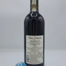 Ettore Germano – Barolo Cerretta prodotto nell'omonima vigna a Serralunga con piante di 50 anni, vinificato per 24 mesi in botti.