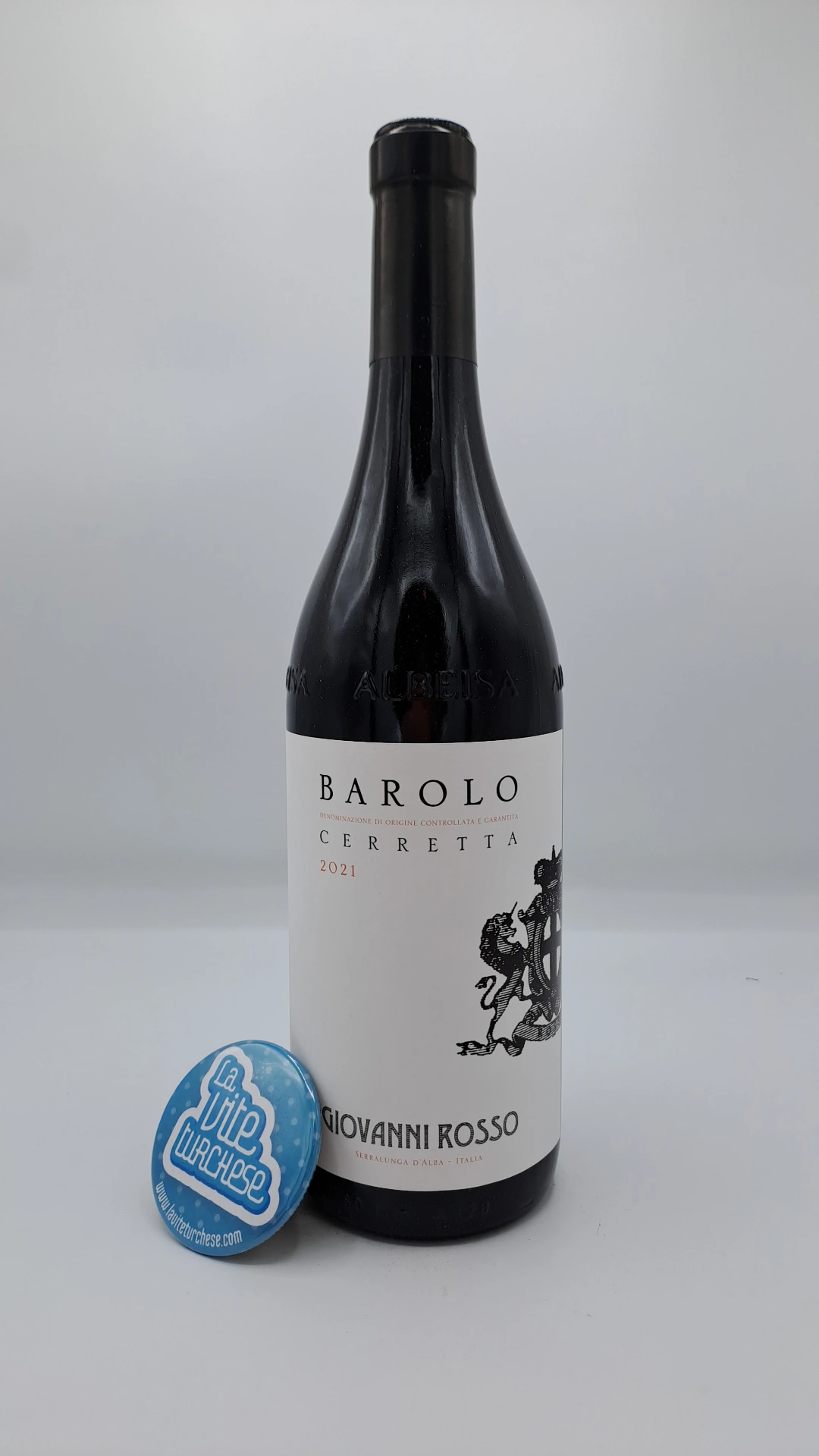 Giovanni Rosso – Barolo Cerretta – 2021 Giovanni Rosso – Barolo Cerretta prodotto nell'omonima vigna con piante di più di 30 anni a Serralunga, con suoli calcarei e argillosi.
