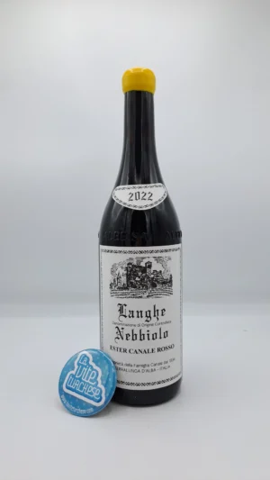 Giovanni Rosso – Langhe Nebbiolo Vignarionda Ester Canale Rosso prodotto con le piante più giovani della parcella Vignarionda a Serralunga.