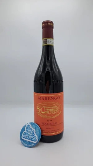 Mario Marengo - Barolo Brunate produced in the homonymous vineyard between La Morra and Barolo, one of the most famous for optimal location.