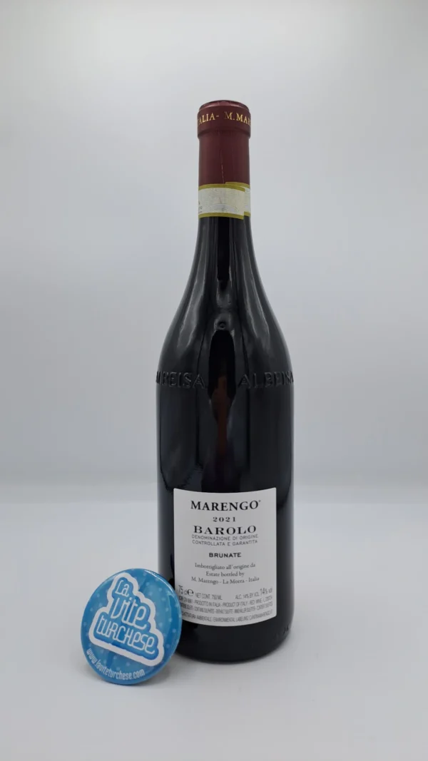 Mario Marengo - Barolo Brunate produced in the homonymous vineyard between La Morra and Barolo, one of the most famous for optimal location.