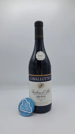 Cavallotto - Barbera d'Alba Vigna Cuculo Superiore prodotto nella vigna Bricco Boschis, con piante di 50 anni e l'affinamento per 18 mesi in botte.