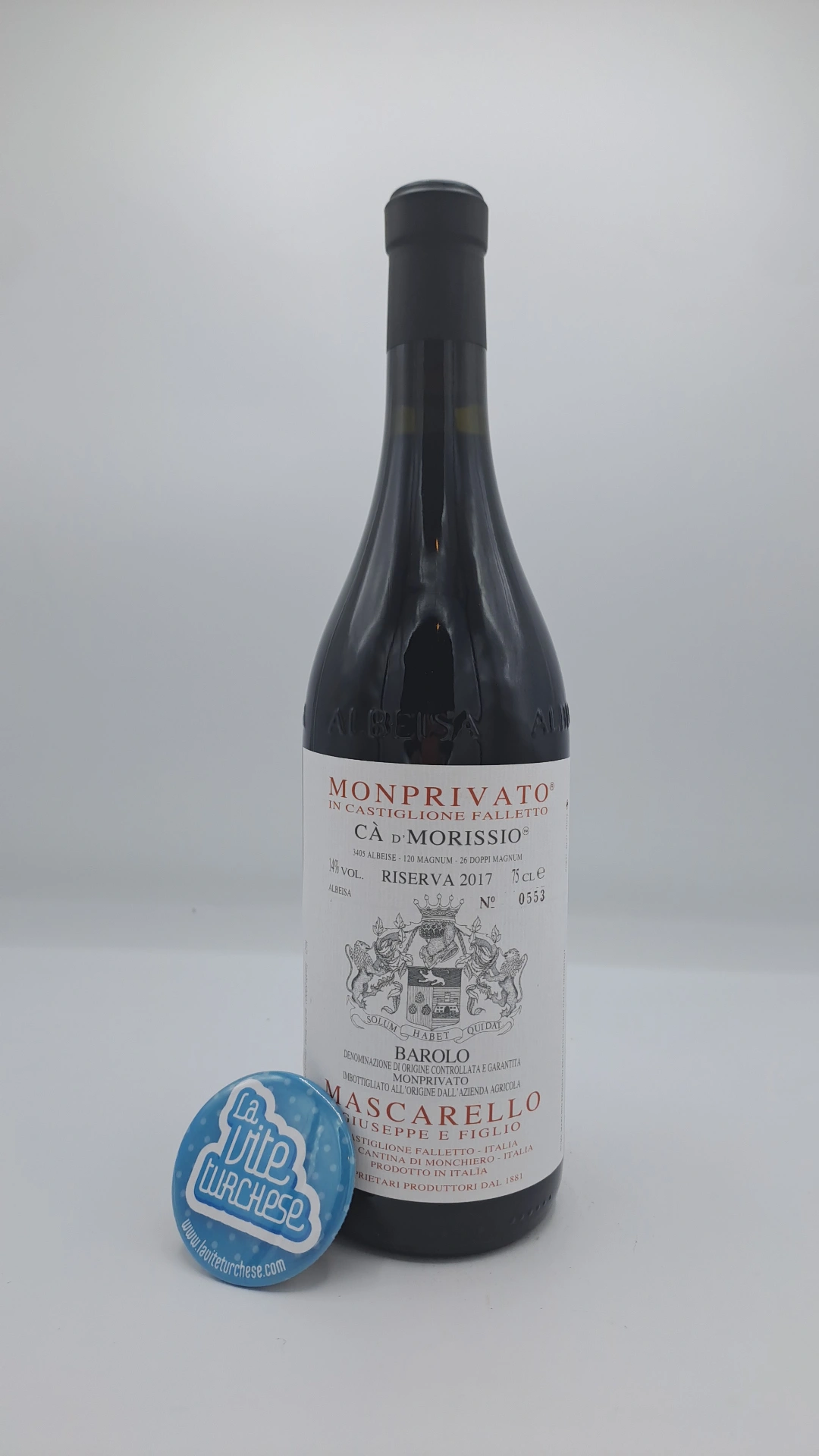 Giuseppe Mascarello - Barolo Monprivato Cà d'Morissio Riserva - 2017 Giuseppe Mascarello - Barolo Monprivato Cà d'Morissio Riserva prodotto nell'omonima vigna, usando il vecchio clone di nebbiolo Michet.