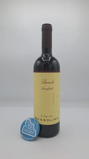 Massolino – Barolo Parafada prodotto nell'omonima vigna a Serralunga, vinificato per 30 mesi in grandi botti di rovere. 4000 bottiglie prodotte.