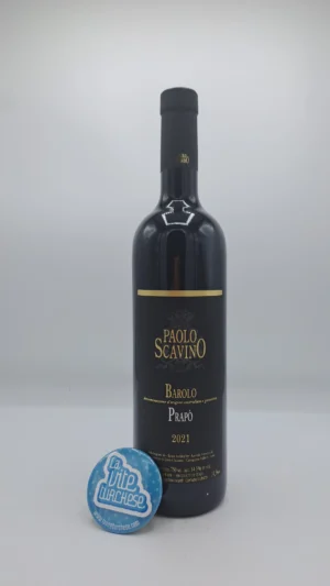 Paolo Scavino - Barolo Prapò prodotto con le vigne acquistate nel 2008 nell'omonima vigna situata a Serralunga, con suoli calcarei, e tannini potenti.