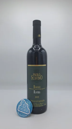 Paolo Scavino - Barolo Ravera prodotto nella vigna singola più importante di Novello, con piante di 40 anni, invecchiato per 24 mesi tra barrique e botte.