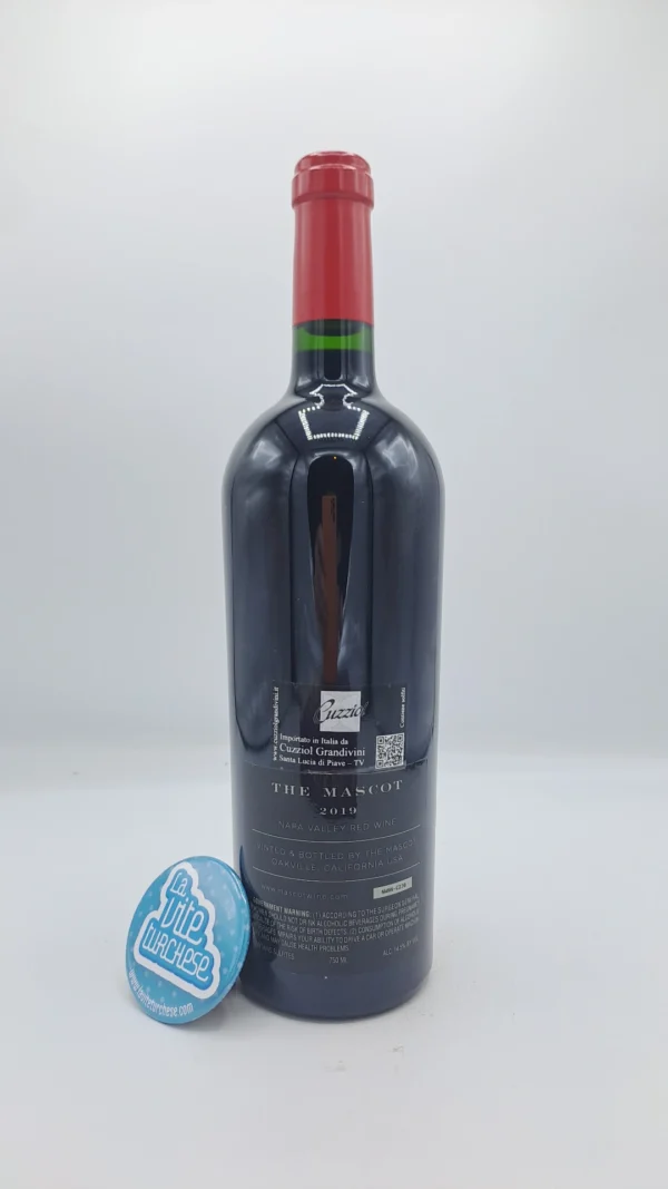 The Mascot - Napa Valley Red Wine produced from young vines on the three Harlan estates, 100% Cabernet Sauvignon grapes, aged for 5 years.